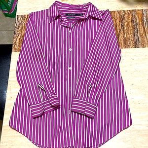Womens xmall non iron button down